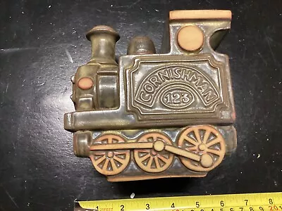 Buy Vintage Tremar Pottery Cornishman Train Money Box  • 19.99£