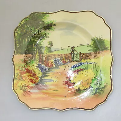 Buy Royal Doulton Series Ware Country Garden Plate D 4932 Farmer At The Gate • 21.38£