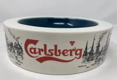 Buy Carlsberg Ashtray Advertising Copenhagen Carlton Ware Large Vtg Ceramic White  • 19.99£