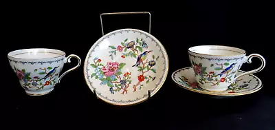 Buy Aynsley Pembroke Bone China. 2 Duos Of Teacup & Saucer. 1st Quality • 12.95£