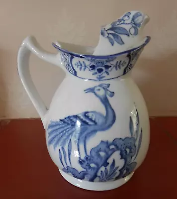 Buy Yuan - By Wood & Sons. Vintage Jug/pot, Blue & White, 12cm High.Lovely • 13.50£