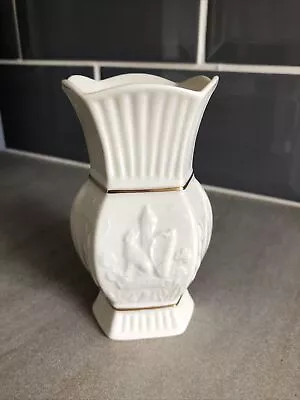 Buy Belleek Ireland Exclusive Visitor's Centre Issue Vase 4.5 Inches High. Perfect. • 5£