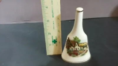 Buy Prinknash Pottery Gloucester England 4  Bell Thatched Cottage Theme • 14.33£