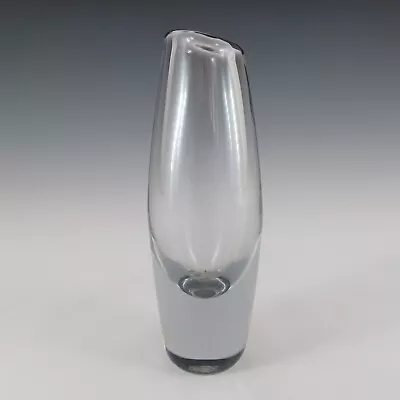 Buy SIGNED Orrefors Smokey Glass Vase By Sven Palmqvist - PU 3497 • 65£