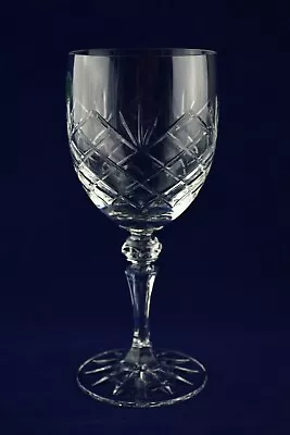 Buy Galway Crystal  OLD CLARE  Wine Glass - 19.8cms (7-3/4 ) Tall - Signed 1st • 16.50£