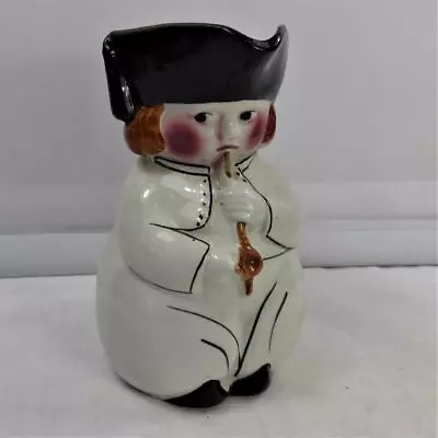 Buy Staffordshire Pottery Toby Jug Pipe Smoking Creamer Pitcher Antique Character • 42£
