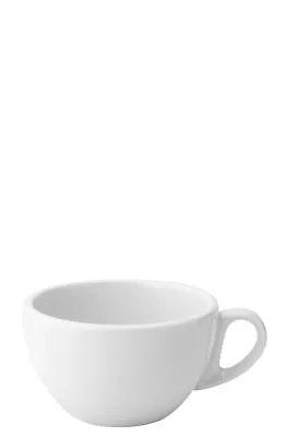 Buy Titan White Ceramic Tableware Italian Style Drinking Cup 12Oz (34Cl) Pack Of 6 • 30.39£