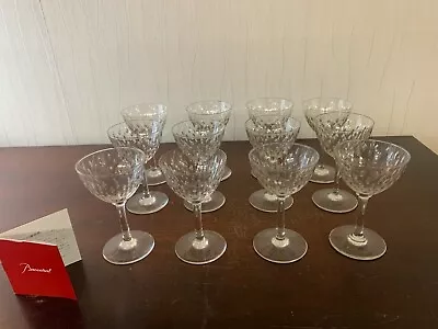 Buy 21 Glasses Wine Model Paris IN Crystal Baccarat (Price Per Unit) • 75.86£