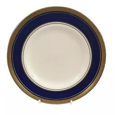Buy Royal Worcester Empire Blue  Small Side Plate 6 Inches Cobalt And Gilt Vintage • 15£