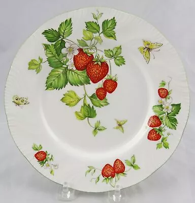 Buy Queens Rosina China Virginia Strawberry Dessert Plate 8-1/8  Multiple Available • 20.46£