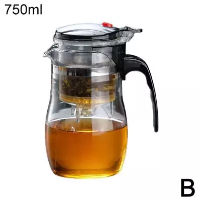 Buy Tea Pots Heat Resistant Glass Tea Pot Tea Infuser Chinese Ket✨a Set Kung J7U9 • 9.40£