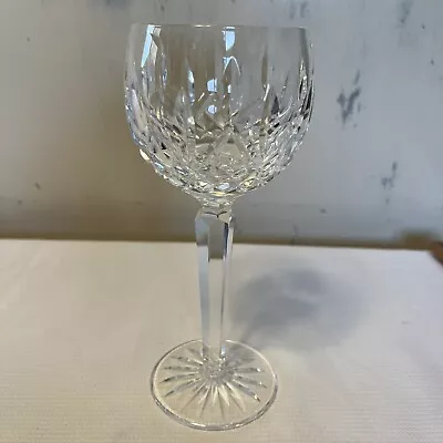 Buy Waterford Crystal Tyrone Hock Wine 7.5” Stemware Wedding Faceted Disc Faceted • 37.27£