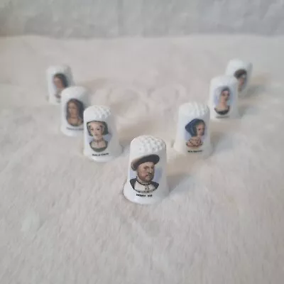 Buy Henry The 8th English Bone China Thimble 6 Wives Collection • 9.99£