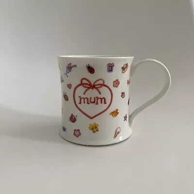 Buy Dunoon Bone China Mum Mug By Cherry Denman • 14.50£