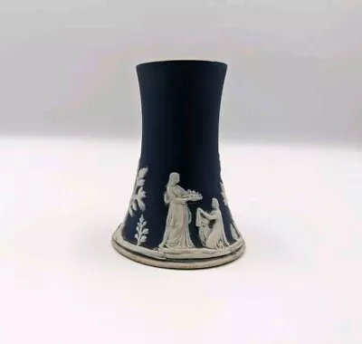 Buy Rare 19th Century William Adams & Sons Jasperware Vase Rare Small Fluted • 30£
