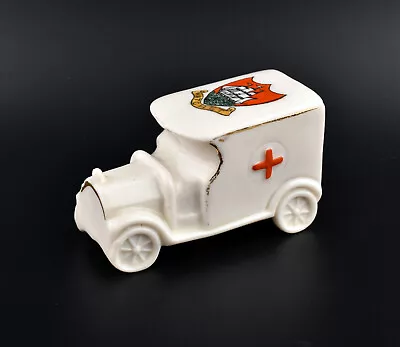 Buy Rita Crested China WW1 Model T Red Cross Ambulance * Watchet * • 24.99£