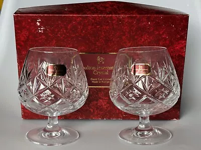 Buy Doulton International Crystal Cut Hellene Brandy Glasses • 25£