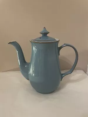 Buy 1 Denby  Colonial Blue Tea/Coffee Pot Stoneware Discontinued 2 Pints Vintage • 20£