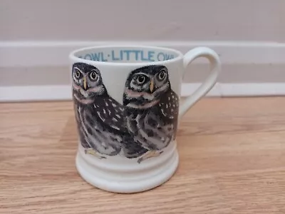 Buy Emma Bridgewater Little Owl Half Pint Mug 2014. Some Crazing • 17.50£