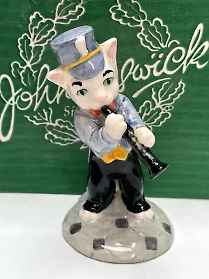 Buy Vintage John Beswick RATCATCHER BILK CLARINET Band Cat Ceramic Box Figurine  CC4 • 13.99£