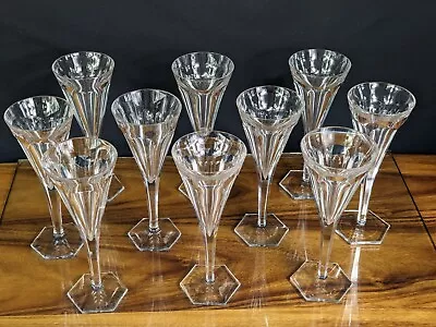 Buy One Baccarat Malmaison Champagne Flute Art Deco (10 Available) • 100£