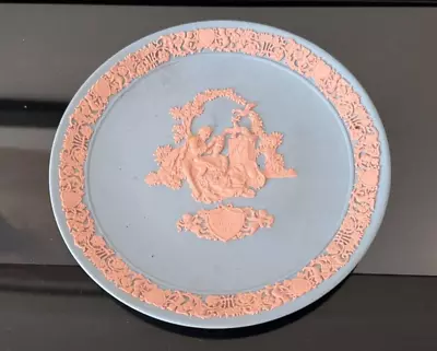 Buy Wedgwood Limited Edition Valentines Day 1987 Plate Pink & Blue Jasperware 6.5inc • 6£