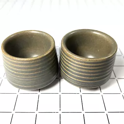 Buy Pair Denby Langley Sherwood Green Egg Cups • 10£