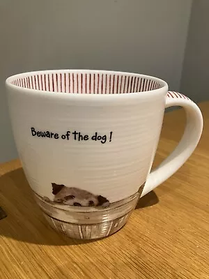 Buy Hudson Middleton Fine Bone China “Scruffy Mutts” Beware Of The Dog Mug  BNWOT • 7.50£