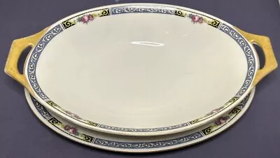 Buy THOMAS BAVARIA WINDSOR Oval Serving Platter And Bowl 11.5” X 7” • 41.94£