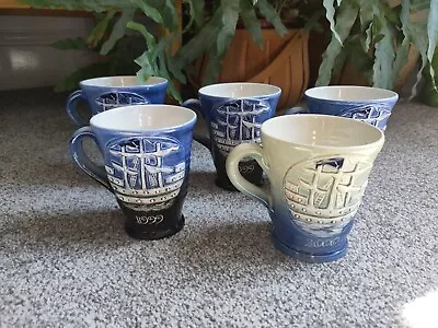 Buy X5 ISLE OF WIGHT Pottery Mug JO LESTER Old Gaffers Festival Isle Of Wight • 49.99£
