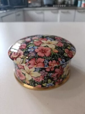Buy Royal Winton Grimwades Floral Florence Pattern Trinket Box And Dish Chintz • 4.95£