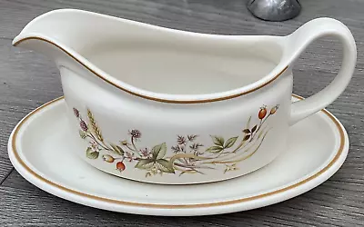 Buy M&S Harvest Tableware Gravy Boat And Stand Ceramic • 7.99£