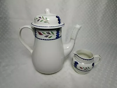 Buy Adams Lancaster Coffee Pot And Creamer, Adams China • 32.61£