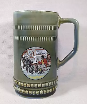 Buy Vintage Wade Irish Porcelain Tankard - BENSKINS & Co. 1867-1967.  Ht 16.5cm • 16.95£