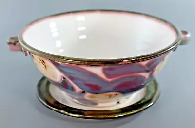 Buy Rare Vintage Aldermaston Pottery Colander Decorative Bowl Julian Bellmont • 149£