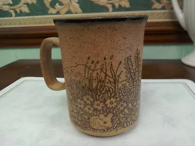 Buy Dunoon Ceramics Scotland Mug-coffee + Brown Stoneware- Mouse + House-10cm-vgc • 8.99£