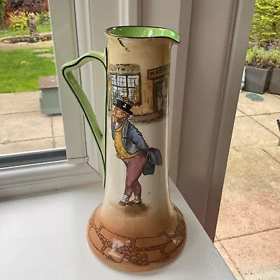 Buy Vintage Royal Doulton  Dickens Ware , Mr Pickwick Tall Jug/Pitcher, 22 Cm. VGC • 12£