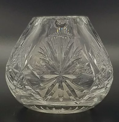 Buy Vintage Edinburgh Crystal - Star Of Edinburgh - Violet Vase • 25£