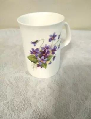 Buy Fine Bone China Violet Mug Made In England • 6.52£