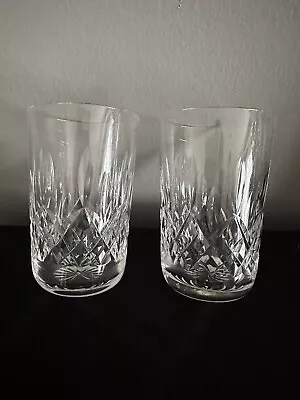 Buy Waterford Crystal Lismore Old Fashioned Tumbler Whiskey Glasses Set Of 2 • 93.19£