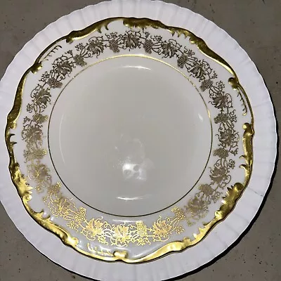 Buy NEW WITHOUT BOX 7-3/4   Salad Plate Hazelton White By COALPORT • 13.97£