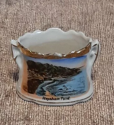 Buy Crested Ware China - HEYSHAM POINT - England - Vase • 3.99£