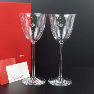 Buy Baccarat Fiora Wine Glass Cup Set Of 2 Tableware Clear Crystal 79876 • 154.04£