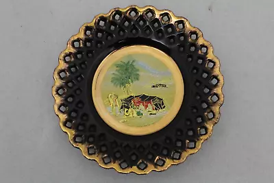 Buy  The Art Of Chokin  Japanese Decorated Pieced Plate, Impressive Gilt Design • 17.95£