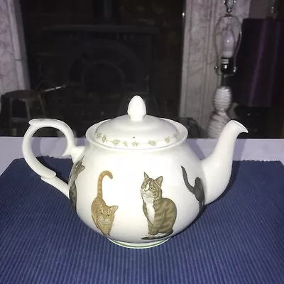 Buy St Michael Cat Teapot Fine Bone China Vintage Marks & Spencer • 16£