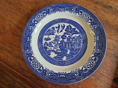 Buy Wood & Sons - Woods Ware - Willow - Blue And White - 1917+ - Side Plate • 2£