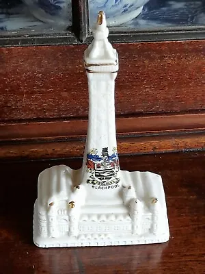 Buy Crested China Ware Blackpool Tower Antique Souvenir Unknown Manufacturer • 11.99£