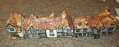 Buy Tey Pottery Britain In Miniature X3 SWAN HOTEL GUILDHALL CROOKED HOUSE LAVENHAM • 20£