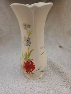Buy Beautiful Country Diary Collection Royal Winton Common Poppy Vase • 7.99£