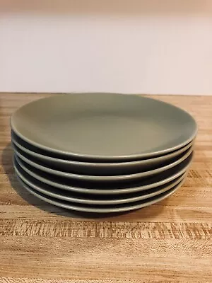 Buy Ikea 10866 Salad Sage Green Plates Made In Thailand (set Of 6) • 27.96£